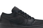 Air Jordan 1 Low Triple Black 553558-091 WABT