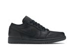 Air Jordan 1 Low Triple Black 553558-091 WABT