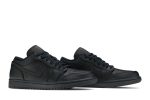 Air Jordan 1 Low Triple Black 553558-091 WABT