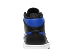 Air Jordan 1 Mid Black Hyper Royal 554724-068 WABT