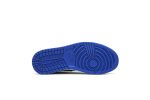 Air Jordan 1 Mid Black Hyper Royal 554724-068 WABT