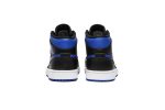 Air Jordan 1 Mid Black Hyper Royal 554724-068 WABT