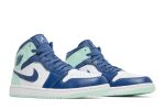 Air Jordan 1 Mid ‘Blue Mint’ 554724-413 WABT