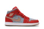 Air Jordan 1 Mid ‘Denim Red’ DM4352-600 WABT