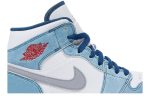 Air Jordan 1 Mid ‘French Blue Fire Red’ DN3706-401 WABT