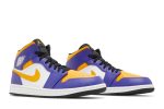 Air Jordan 1 Mid ‘Lakers’ DQ8426-517 WABT