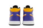 Air Jordan 1 Mid ‘Lakers’ DQ8426-517 WABT