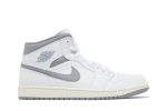 Air Jordan 1 Mid Neutral Grey 554724-135 WABT