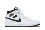 Air Jordan 1 Mid ‘White Black’ DQ8426-132 WABT
