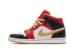 Air Jordan 1 Mid XQ ‘White Black Sport Red’ 2022 DV0576-176 WABT