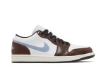 Air Jordan 1 Retro Low SE ‘Brown Blue Grey’ FQ7832-142 WABT