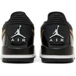 Air Jordan Legacy 312 Low Black Metallic Gold CD7069-071 WABT