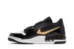 Air Jordan Legacy 312 Low Black Metallic Gold CD7069-071 WABT