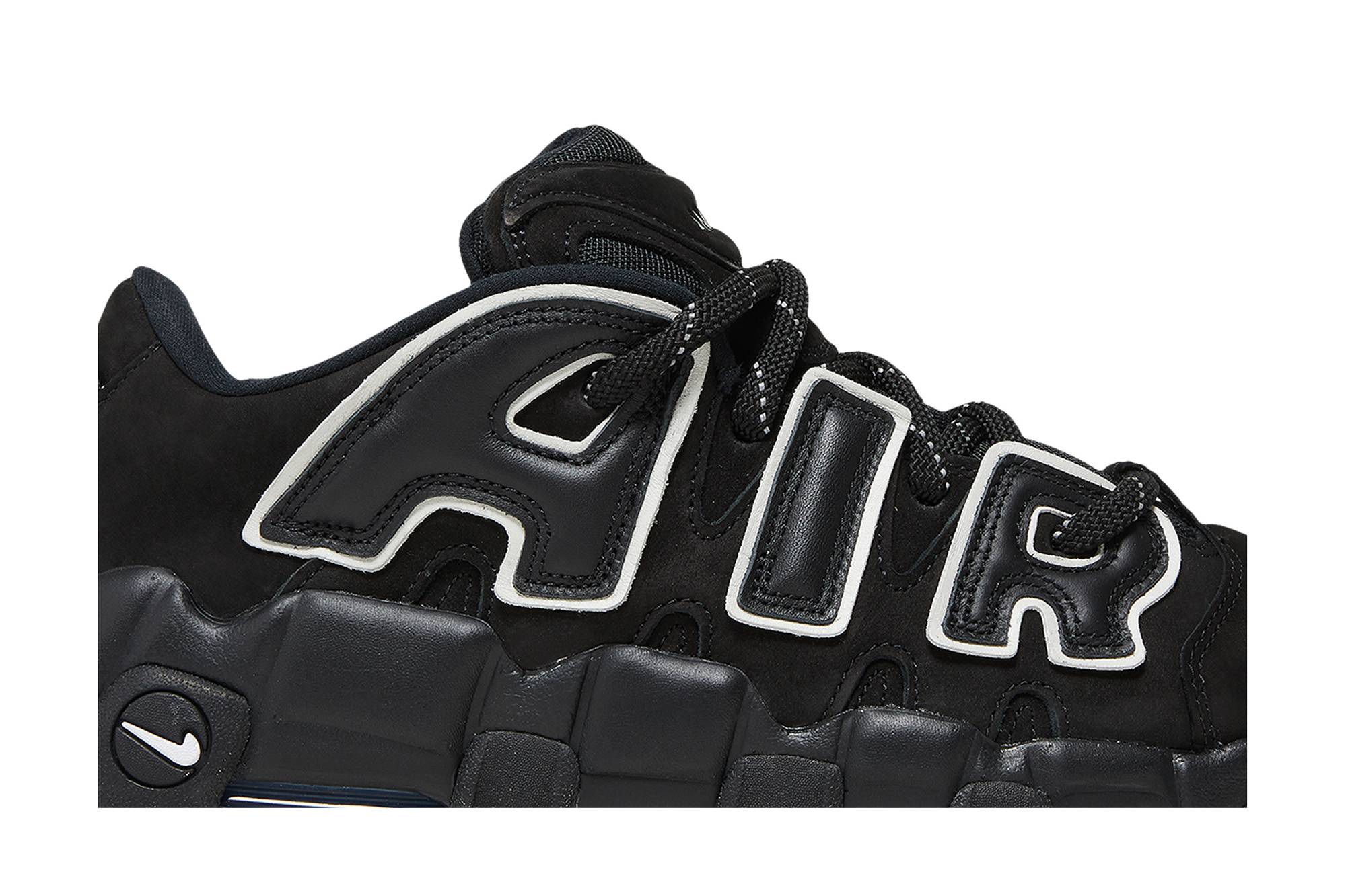 AMBUSH x Nike Air More Uptempo Low 'Black' FB1299-001 - Image 2