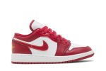 (GS) Air Jordan 1 Low Cardinal Red 553560-607 WABT