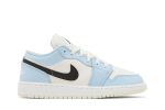 (GS) Air Jordan 1 Low ‘Ice Blue’ 554723-401 WABT