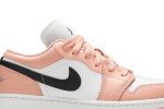 (GS) Air Jordan 1 Low Light Arctic Pink 553560-800 WABT