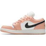 (GS) Air Jordan 1 Low Light Arctic Pink 553560-800 WABT