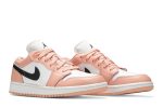 (GS) Air Jordan 1 Low Light Arctic Pink 553560-800 WABT