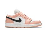 (GS) Air Jordan 1 Low Light Arctic Pink 553560-800 WABT