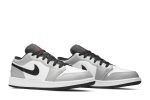 (GS) Air Jordan 1 Low ‘Light Smoke Grey’ 553560-030 WABT