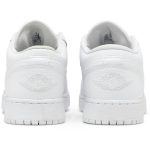 (GS) Air Jordan 1 Low Triple White 553560-130 WABT