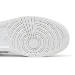 (GS) Air Jordan 1 Low Triple White 553560-130 WABT