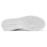 (GS) Air Jordan 1 Low Triple White 553560-130 WABT