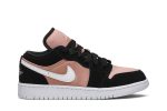(GS) Air Jordan 1 Low ‘White Rose Gold’ 554723-090 WABT