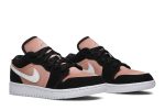 (GS) Air Jordan 1 Low ‘White Rose Gold’ 554723-090 WABT