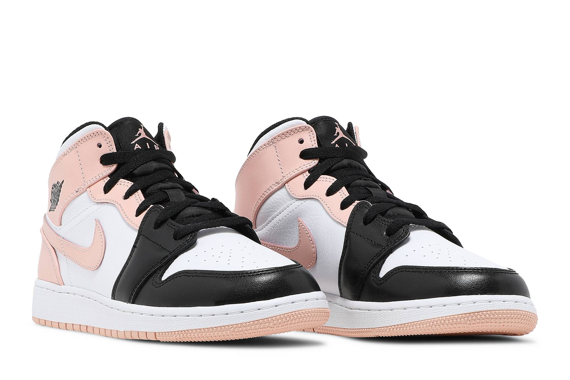 (Grade School) Air Jordan 1 Mid Crimson Tint 554725-133 Skidge – Image 8