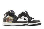 (GS) Air Jordan 1 Mid Hologram DR9495-001 WABT
