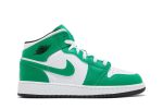 (GS) Air Jordan 1 Mid Lucky Green DQ8423-301 WABT