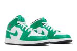 (GS) Air Jordan 1 Mid Lucky Green DQ8423-301 WABT