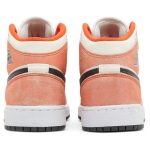 (GS) Air Jordan 1 Mid Orange Suede DV1336-800 WABT