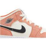 (GS) Air Jordan 1 Mid Orange Suede DV1336-800 WABT