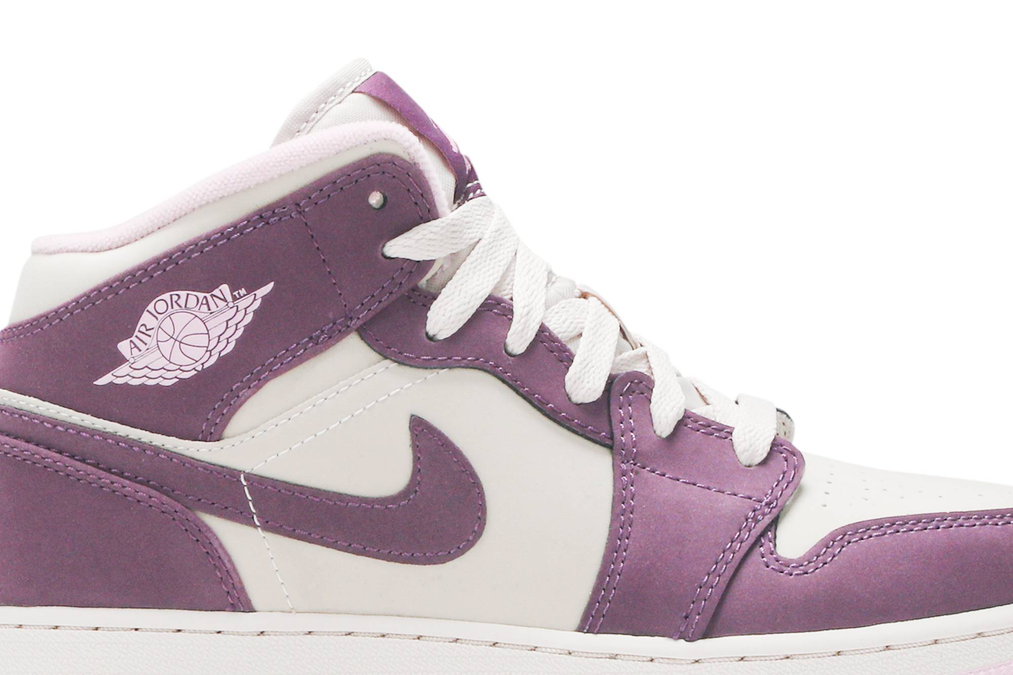 (Grade School) Air Jordan 1 Retro Mid 'Pro Purple' 555112-500 - Image 9
