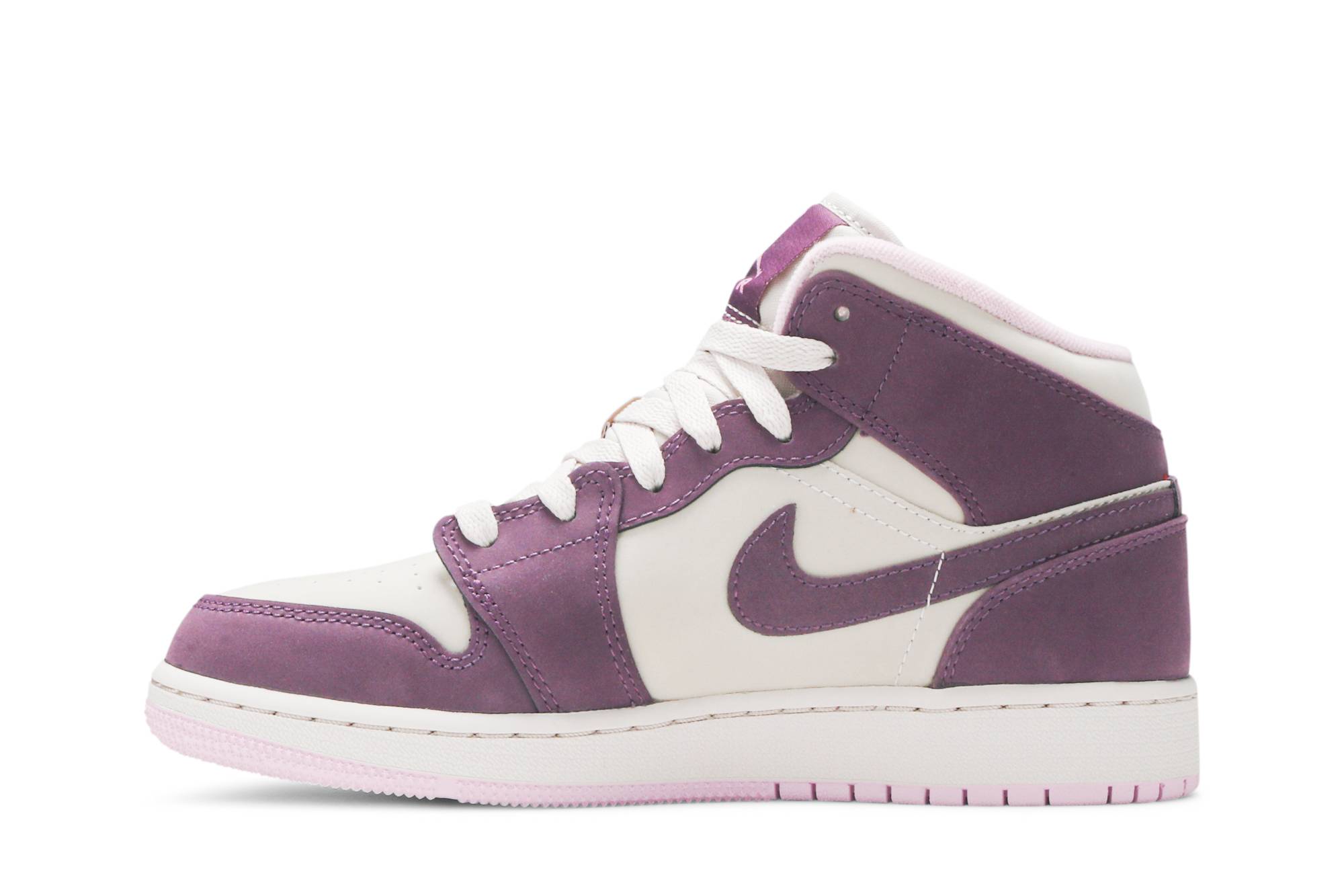 (Grade School) Air Jordan 1 Retro Mid 'Pro Purple' 555112-500 - Image 10