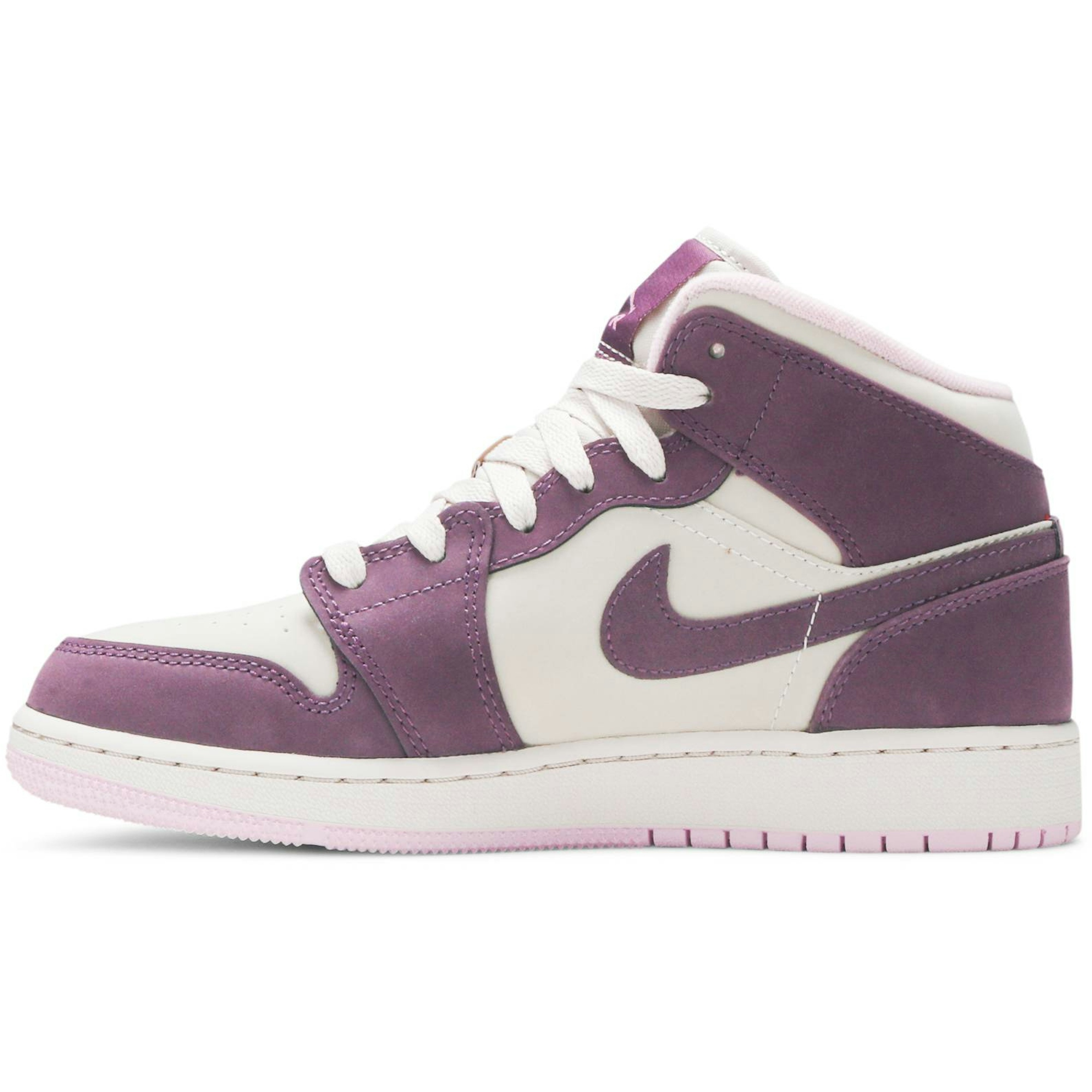 (Grade School) Air Jordan 1 Retro Mid 'Pro Purple' 555112-500 - Image 3