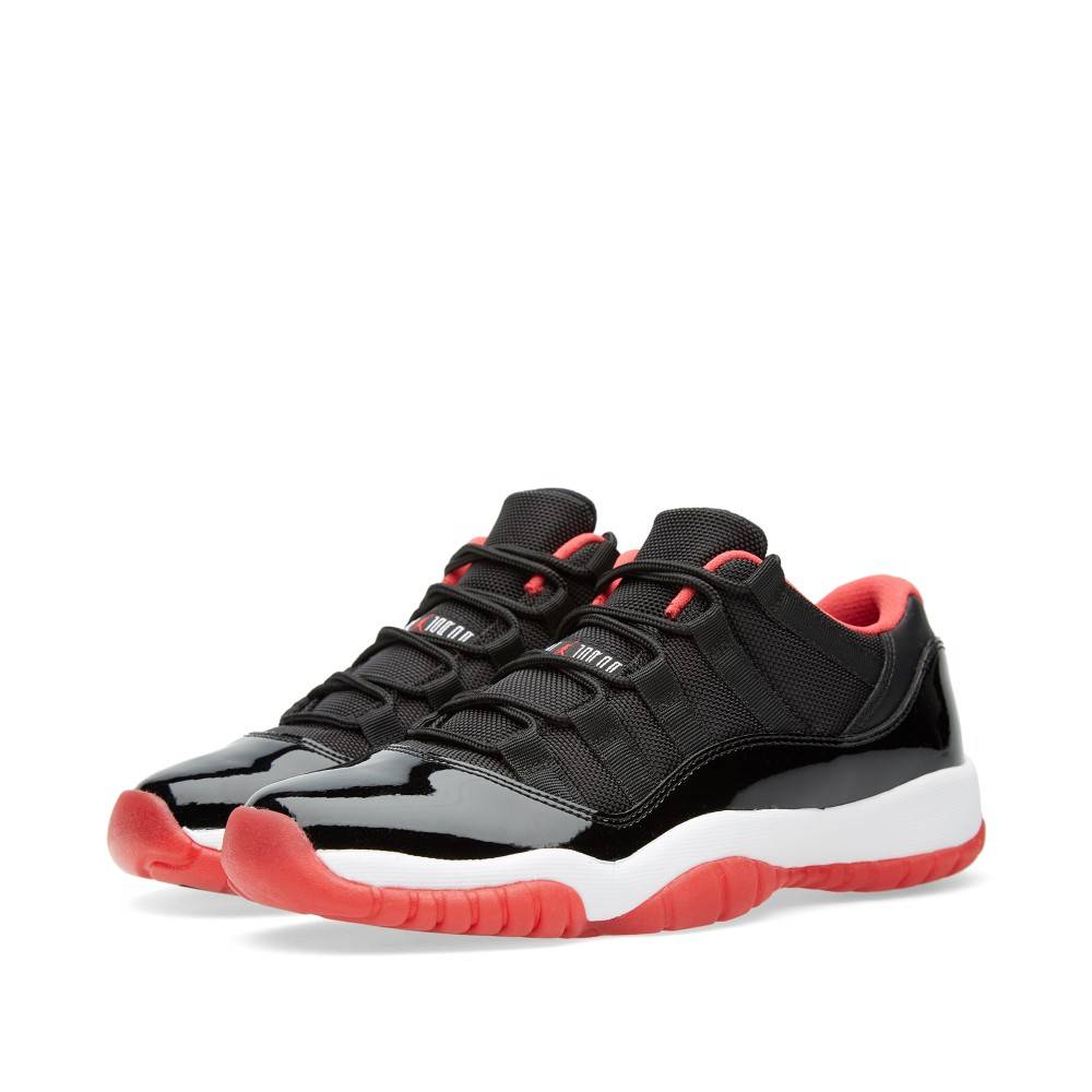 (Grade School) Air Jordan 11 Retro Low Bred 528896-012 Skidge