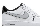 (GS) Nike Air Force 1 Low LV8 White Wolf Grey Black DO3809-101 WABT