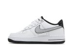 (GS) Nike Air Force 1 Low LV8 White Wolf Grey Black DO3809-101 WABT