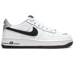(GS) Nike Air Force 1 LV8 ‘White Black Mini Swoosh’ CT5531-100 WABT