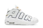 (GS) Nike Air More Uptempo White Midnight Navy 415082-109 WABT