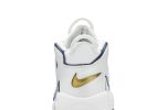 (GS) Nike Air More Uptempo White Midnight Navy 415082-109 WABT