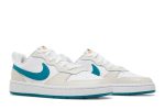 (GS) Nike Court Borough Low 2 ‘Cream Teal’ BQ5448-017 WABT