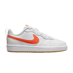 (GS) Nike Court Borough Low 2 ‘White Orange’ BQ5448-114 WABT
