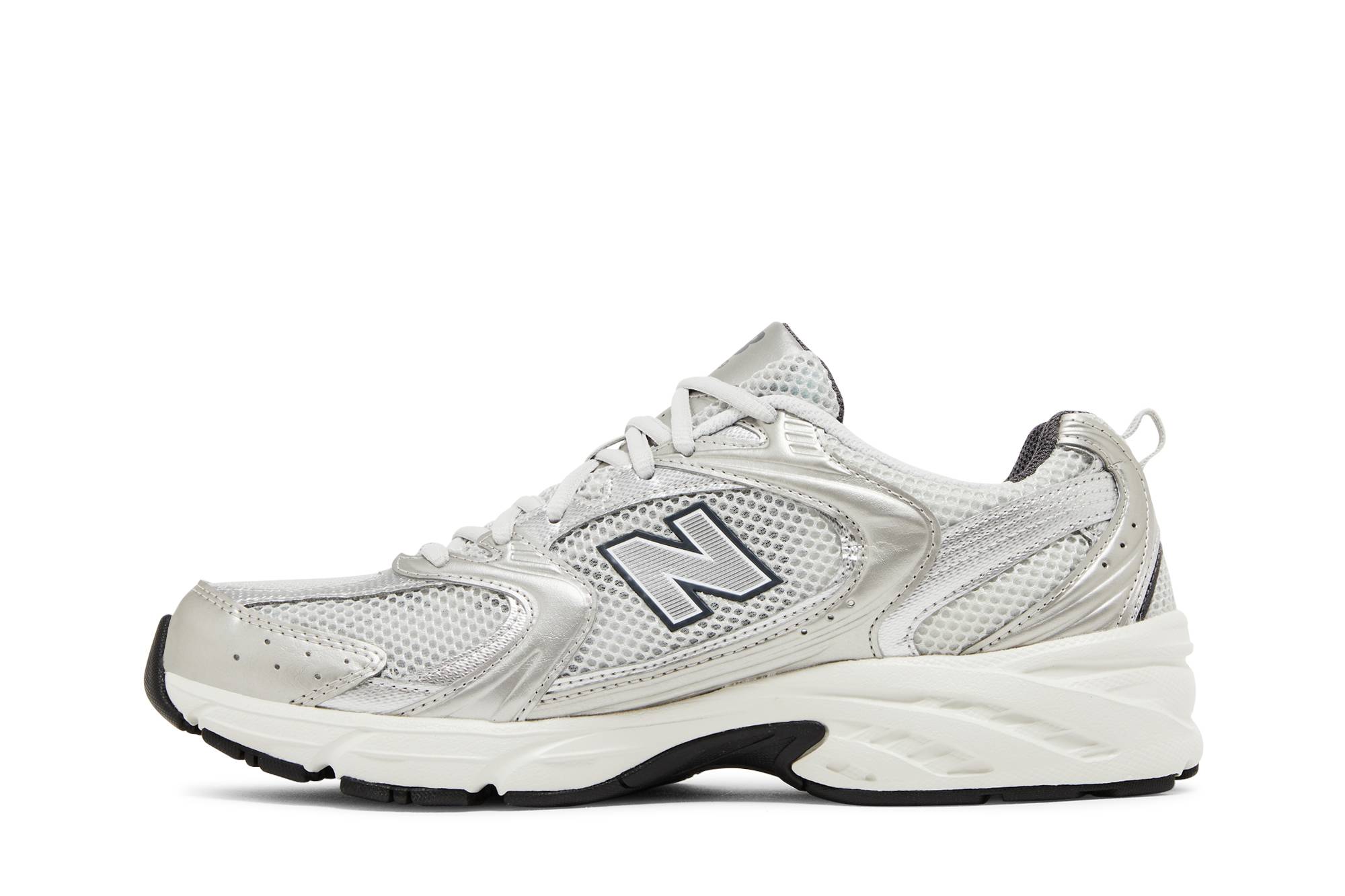 New Balance 530 Grey Matter Silver Metallic MR530LG Skidge - Image 3