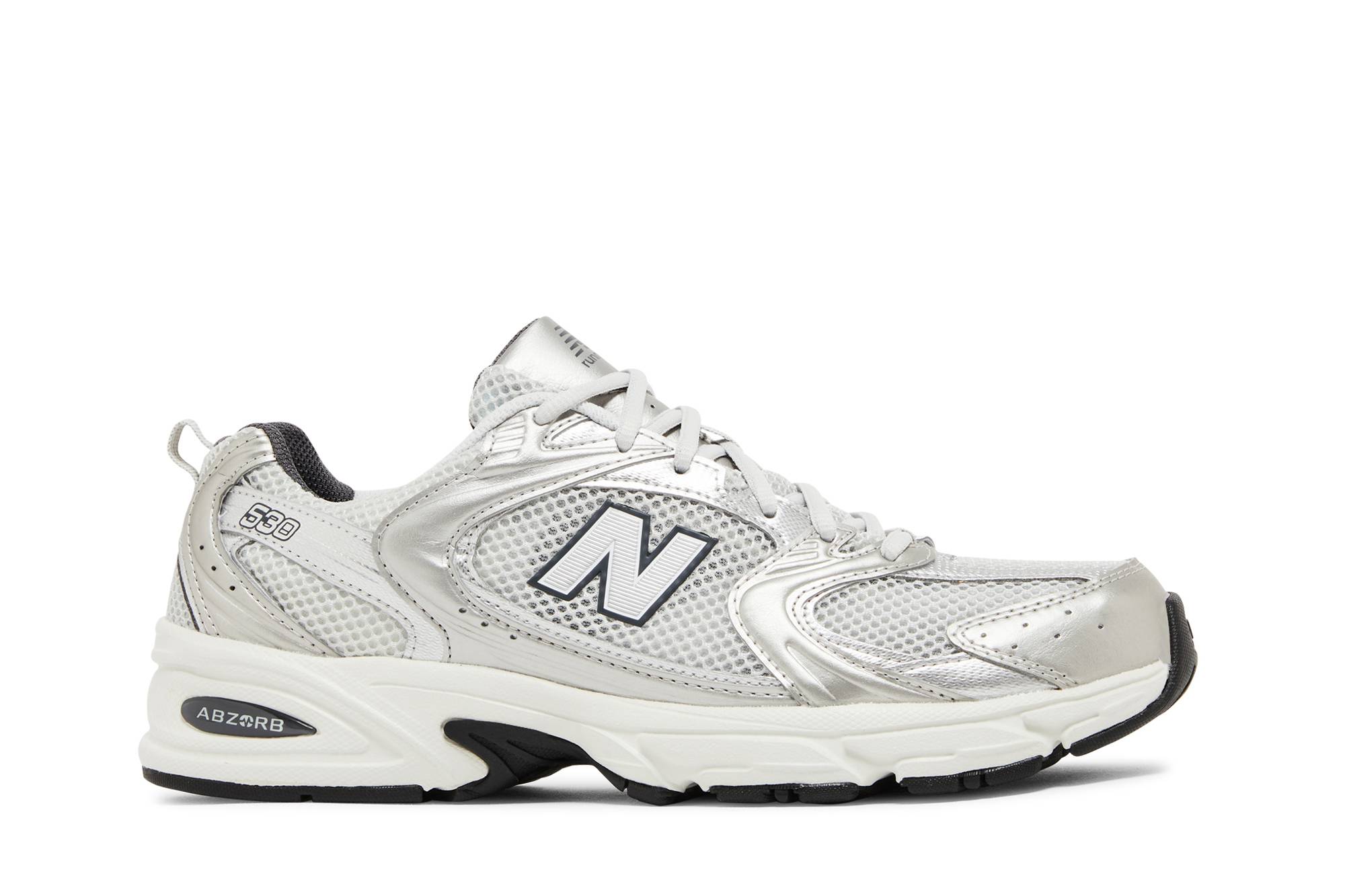 New Balance 530 Grey Matter Silver Metallic MR530LG Skidge
