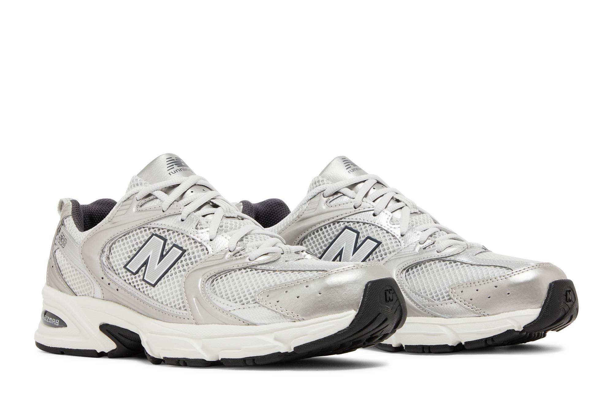 New Balance 530 Grey Matter Silver Metallic MR530LG Skidge - Image 8